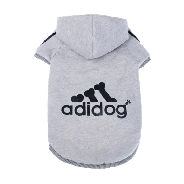 Hanorac Adidog gri 8XL